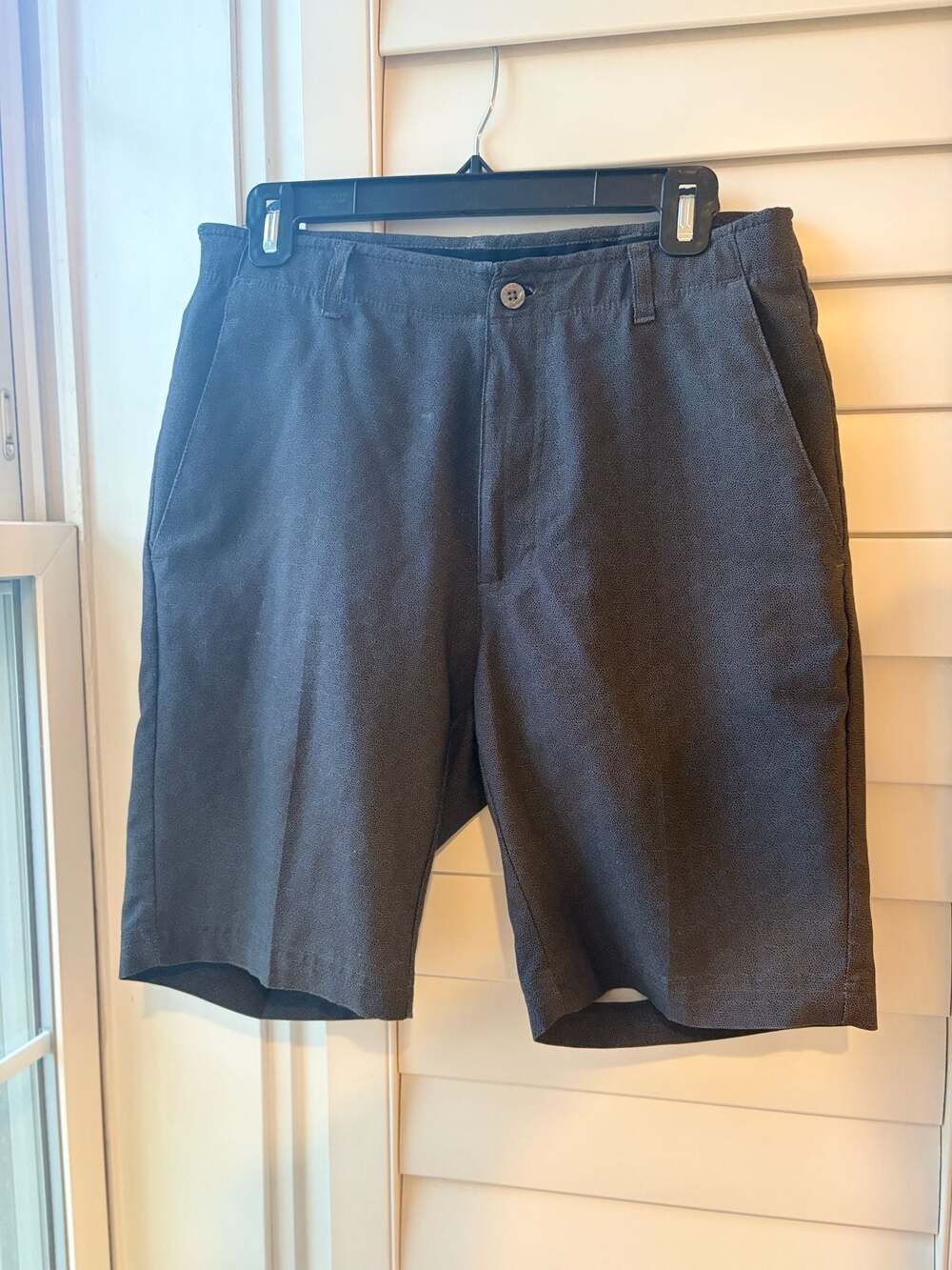 Pebble Beach Men's Gray Micro Dot Performance Golf Shorts Size 30